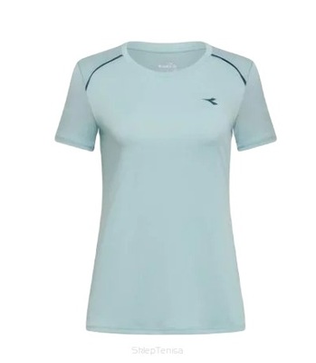 Koszulka tenisowa Diadora SS T-shirt miętowa r.S
