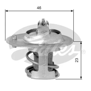 G TH06691G1 TERMOSTAT- CHRYSLER VOYAGER 2,0-2,4 16V 