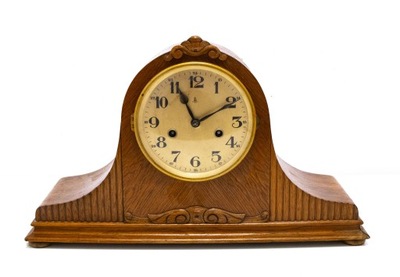 STARY ZEGAR KOMINKOWY GUSTAV BECKER