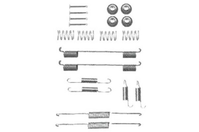 Delphi пружини колодка ham. chrysler задня voyager 2 фото №1