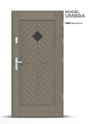 Drzwi Zewnętrzne Drewniane UMBRA