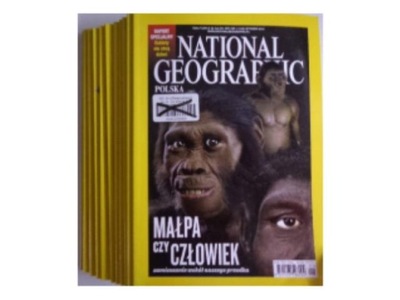 National Geographic Polska nr 1-12 z 2012 roku