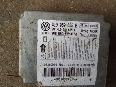 Audi q7 4l модуль датчик подушка безпеки подушок 4l0959655b фото №1