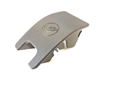 Заглушка направляющая isofix - czarna audi a4 a5 фото №1