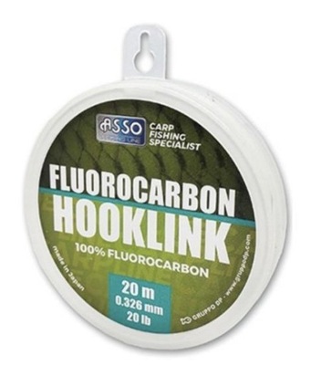 Asso fluorocarbon hooklink 20m/0.326mm fluorocarbon przyponowy