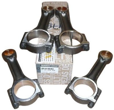 7701476250 renault шатуни kpl.4 szt.r megane ii 1.9dci оригінальний номер фото №1