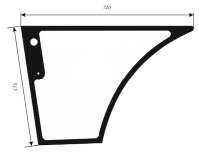 VENTANAS CASE DE PUERTA PARTE INFERIOR IZQUIERDA 85801624  