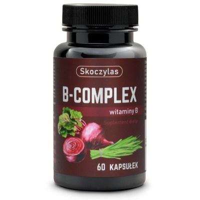 SKOCZYLAS B-Complex Vitamíny B 60caps PRE VEGÁNOV