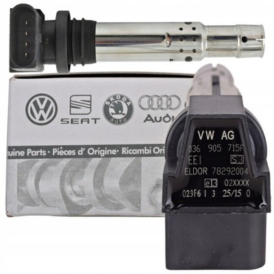 CEWKA ZAPŁONOWA AUDI SEAT SKODA VW 036905715F ORYG