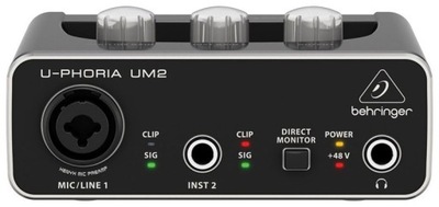 Behringer U-Phoria UM2 Interfejs Audio USB
