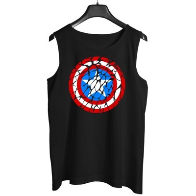 BEZRĘKAWNIK KAPITAN AMERYKA AVENGERS TANK TOP