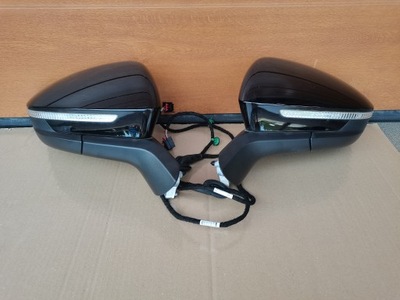 Vw id 4 зеркало наружное kpl. левая правое 11b857502 9pin фото №1