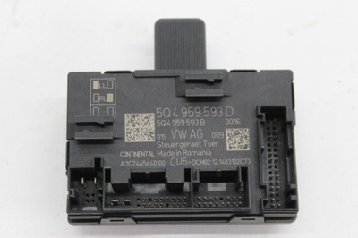 Vw passat b8 модуль дверь 5q4959593d фото №1