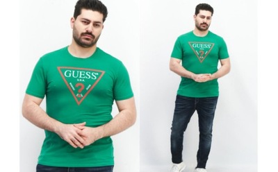 GUESS _LZ GS7 T-SHIRT Z LOGO SUPER SLIM FIT _/ L