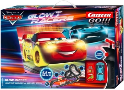 Tor samochodowy Cars Glow Racers 6,2m