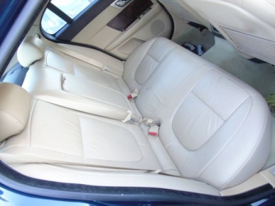 Jaguar xf сидіння шкіра сидіння оббивка заднє сидіння фото №1