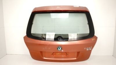 Кришка багажника багажника задня skoda fabia ii 06-10r lf3h фото №1