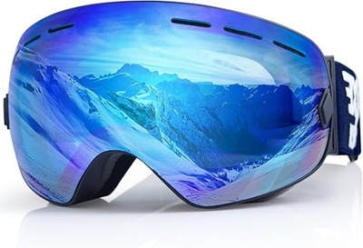 GOGLE NARCIARSKIE EXP VISION SNOWBOARDOWE ODPORNE