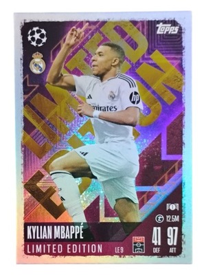 MATCH ATTAX 2025 PLATINUM PULL LIMITED LEPL4 RODRYGO REAL MADRYT