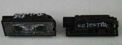 Renault twingo ii лампа номерного знака регистрационный фото №1