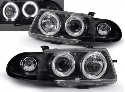 ФОНАРИ РЕФЛЕКТОРЫ OPEL ASTRA 1 F OD 1991 DO 1994 ROKU ANGEL EYES RINGI LED (СВЕТОДИОД )