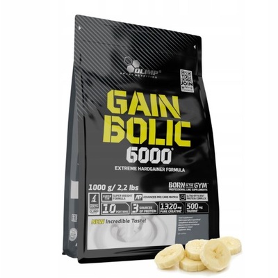 Olimp Gain Bolic 6000 1000g Bananowy