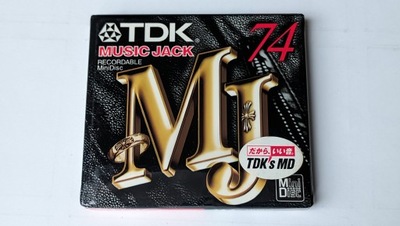 MiniDisc MD TDK MJ Music Jack 74 1szt