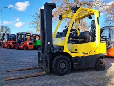 Wózek widłowy Hyster H2.5 diesel triplex 4,95 m