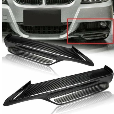 FLAPSY НАКЛАДКА БАМПЕРА BMW E90 E91 M ПАКЕТ SPOILER ПЕРЕД CARBON 