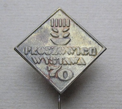 Odznaka Wystawa Rolnicza Proszowice 1970