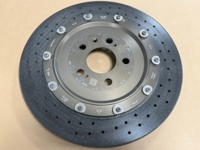 Audi rs7 4g диск керамическая задняя 4g8615601d фото №1