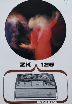 Unitra Universal magnetofon ZK-125 - folder