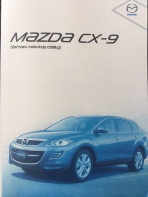 MAZDA CX-9 2007-2012 POLSKA MANUAL MANTENIMIENTO + RADIO  