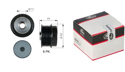 Зчеплення генератора oap7180 зчеплення генератора фото №1