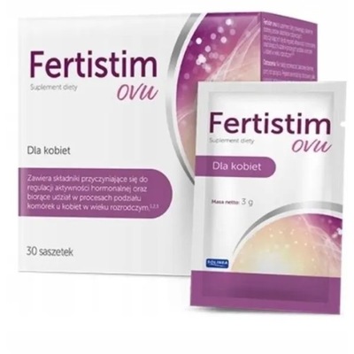 FERTISTIM OVU DLA KOBIET REGULACJA AKTYWNOŚCI HORMONALNEJ 30 SASZETEK