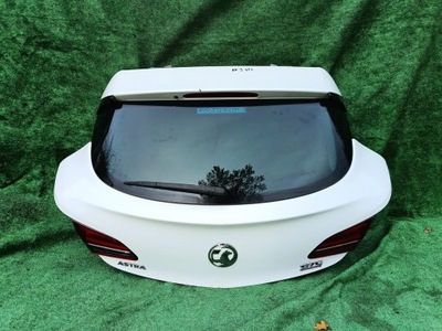 Opel astra j gtc крышка багажника багажника задняя фото №1