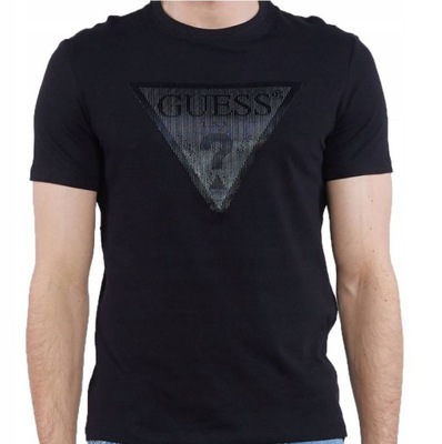 Guess T- Shirt M4GI26J1314 G7V2 granatowy XL