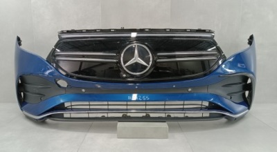 Бампер перед передний mercedes eqa w243 amg 21- / + led + направляющие фото №1