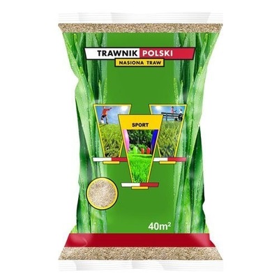 TRAWA NA BOISKO TRAWNIK POLSKI SPORTOWA NASIONA SPORT 3,6KG