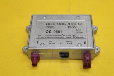 Усилитель антенны audi a4 b8 8e0035456d фото №1