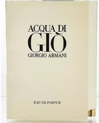 Giorgio Armani Acqua Di Gio eau de Parfum 1,2ml spray