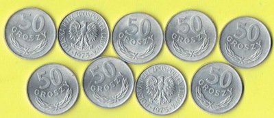 POLSKA 50 groszy 1975 r.
