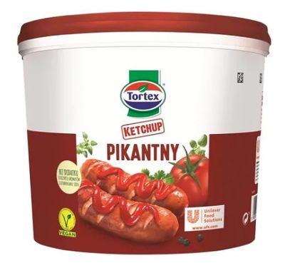 Tortex Ketchup pikantny 5,5 kg