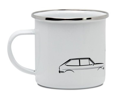 TAZA FORD FIESTA 40 LECIE EMALIOWANY ORIGINAL AL  