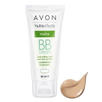 AVON Nutra_Matujący krem BB 5w1_ 30ml_ LIGHT