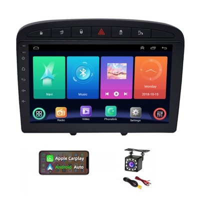 RADIO 2DIN ANDROID12 PEUGEOT 408 2GB 32GB 10-13  