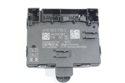 Audi q7 4m модуль дверь правый задняя 4m0959795c фото №1