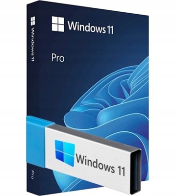 System operacyjny Microsoft Windows 11 Pro Professional BOX pudełkowa z USB