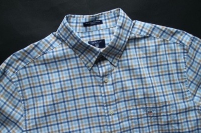 GANT__THE BROADCLOTH GINGHAM__KOSZULA W KRATKĘ__L