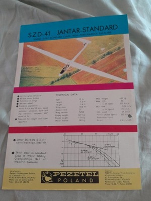 Folder szybowca Jantar std